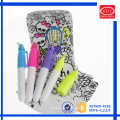 Set packaging colorful permanent fabric marker pen